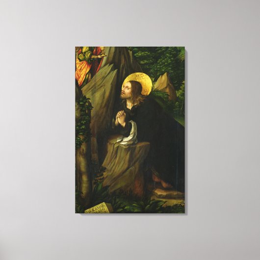 Christus auf dem Berg der Oliven, 1505 Leinwanddruck (Vorderseite)