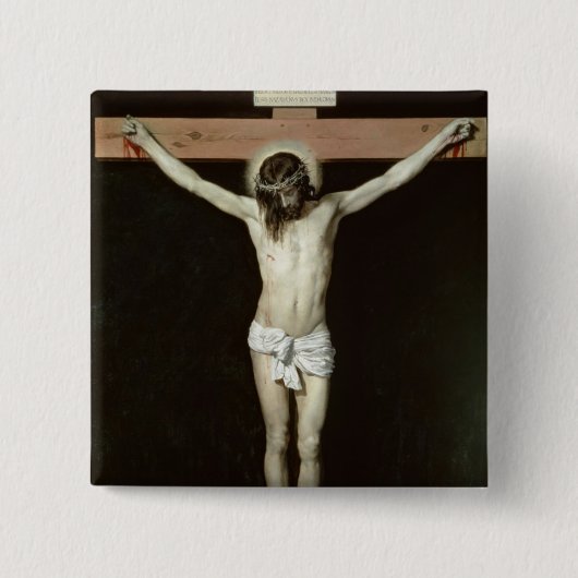 Christus auf dem Kreuz, c.1630 Button (Vorderseite)