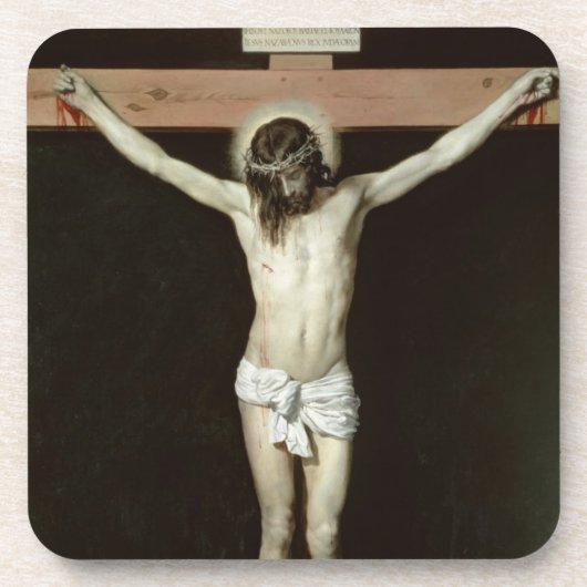 Christus auf dem Kreuz, c.1630 Untersetzer (Vorderseite)