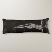 Christus auf dem Kreuz durch El Greco Seitenschläferkissen (Rückseite)