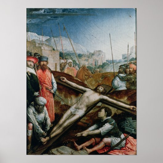 Christus auf dem Kreuz erhoben, 1496-1504 Poster (Vorne)