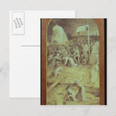 Christus auf dem Weg zur Kalvaria Postkarte (Vorne/Hinten)