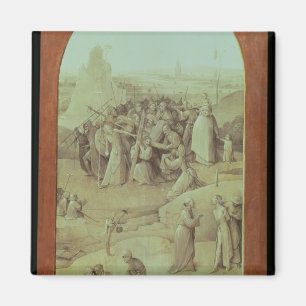 Christus auf der Straße zum Kalvarienberg Magnet