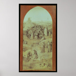 Christus auf der Straße zum Kalvarienberg Poster