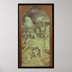 Christus auf der Straße zum Kalvarienberg Poster