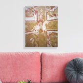 Christus auf einem weißen Pferd Leinwanddruck (Insitu (Wohnzimmer))