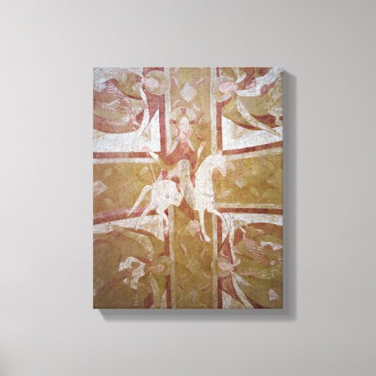 Christus auf einem weißen Pferd Leinwanddruck (Vorderseite)