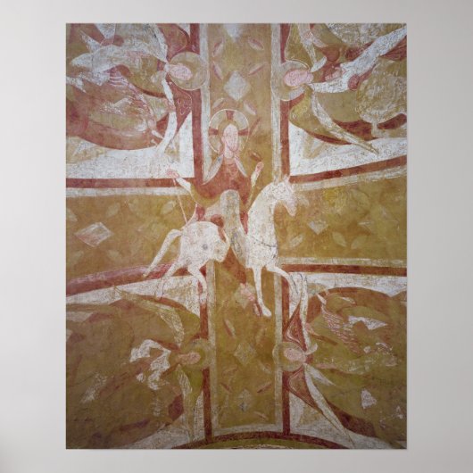 Christus auf einem weißen Pferd Poster (Vorne)