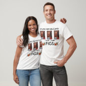 Christus auf Feigen T-Shirt (Unisex)