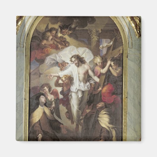 Christus auferstanden magnet (Vorne)