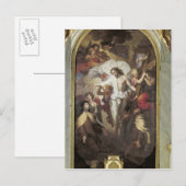 Christus auferstanden postkarte (Vorne/Hinten)