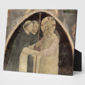 Christus begrüßt zwei dominikanische Friars (fresc Fotoplatte (Seite)