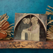 Christus begrüßt zwei dominikanische Friars (fresc Fotoplatte (Seite)