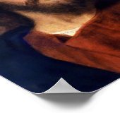 Christus bei 33 von Heinrich Hofmann Poster (Ecke)