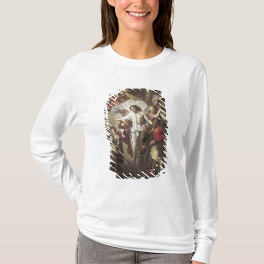 Christus belebte wieder T-Shirt (Vorderseite)