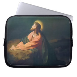 Christus betet im Garten Gethsemane Laptopschutzhülle
