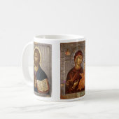 Christus, Christus, Theotokos Kaffeetasse (Vorderseite Links)