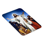 Christus Consolator von Carl Bloch Magnet (Rechte Seite)