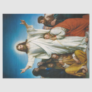 Christus Consolator von Carl Bloch Seidenpapier