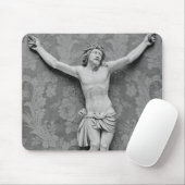 Christus Crucified, durch Michelangelo Buonarroti Mousepad (Mit Mouse)