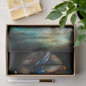 Christus das hoher Priester-Buntglas-Weihnachten Seidenpapier (Geschenk)