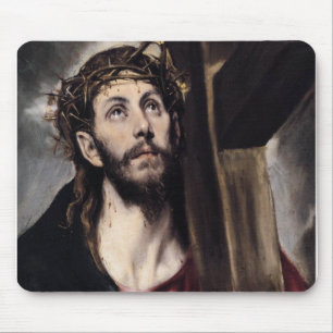 Christus_das_Kreuz_tragend_1580 Mousepad