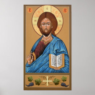 Christus das Licht-Geber Plakat