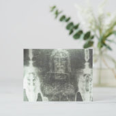 Christus - das Tuch von Turin Postkarte (Stehend Vorderseite)