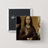 Christus, der 2 segnet button (Vorne & Hinten)