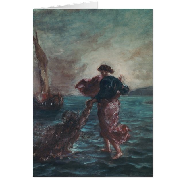 Christus, der auf Wasser geht (Vorne)