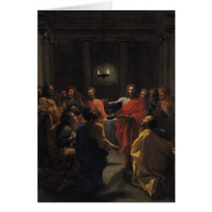 Christus, der das heilige Abendmahl einleitet