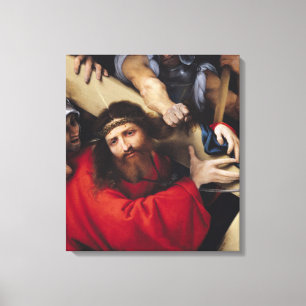 Christus, der das Kreuz, 1526 trägt Leinwanddruck