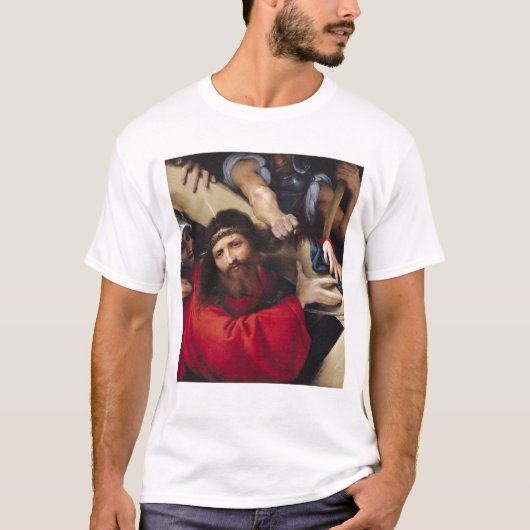 Christus, der das Kreuz, 1526 trägt T-Shirt (Vorderseite)