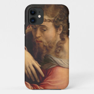 Christus, der das Kreuz, 1540-45 (Öl, trägt auf Case-Mate iPhone Hülle