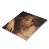 Christus, der das Kreuz, 1540-45 (Öl, trägt auf Fliese (Seite)