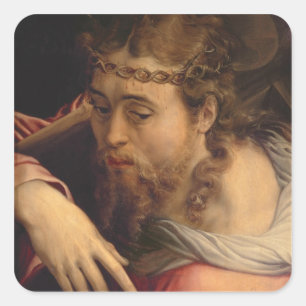 Christus, der das Kreuz, 1540-45 (Öl, trägt auf Quadratischer Aufkleber