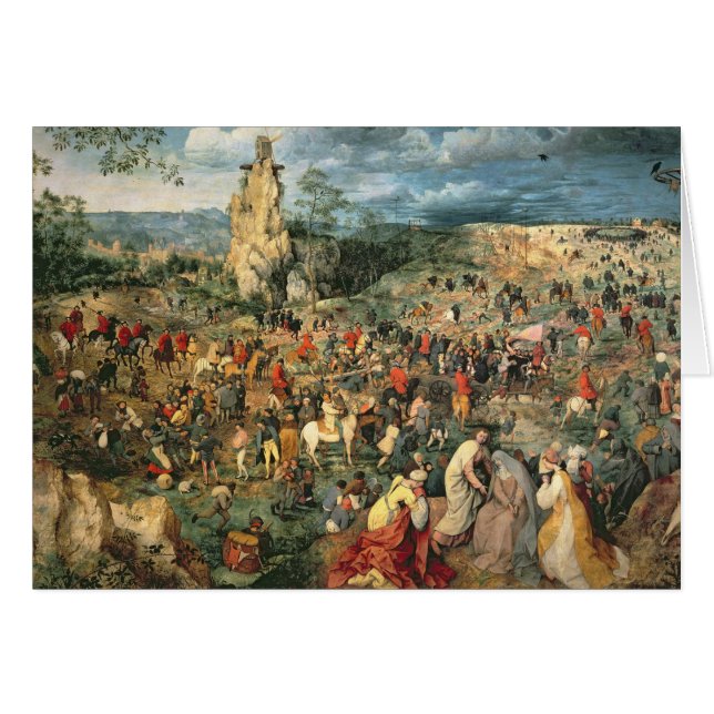 Christus, der das Kreuz, 1564 trägt (Vorderseite (Horizontal))
