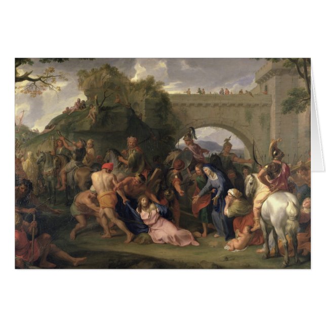 Christus, der das Kreuz, 1688 trägt (Vorderseite (Horizontal))