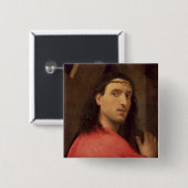 Christus, der das Kreuz, c.1515 trägt Button (Vorne & Hinten)