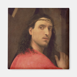 Christus, der das Kreuz, c.1515 trägt Magnet