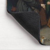 Christus, der das Kreuz trägt Mousepad (Ecke)