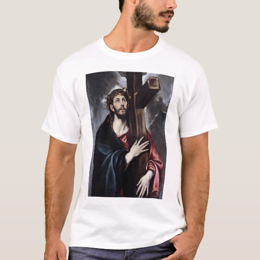 Christus, der das Kreuz trägt T-Shirt (Vorderseite)