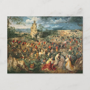 Christus, der das Kreuz trug, 1564 Postkarte
