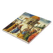 Christus, der dem Heiligen Peter die Schlüssel gib Fliese (Seite)