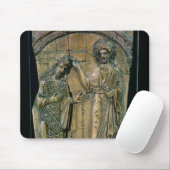 Christus, der den Kaiser Constantine VII krönt Mousepad (Mit Mouse)