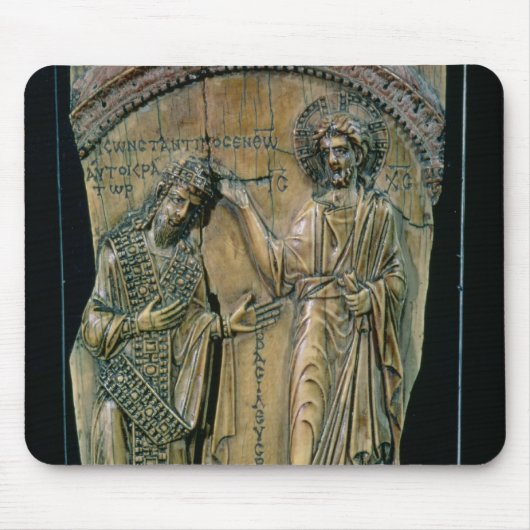 Christus, der den Kaiser Constantine VII krönt Mousepad (Vorne)