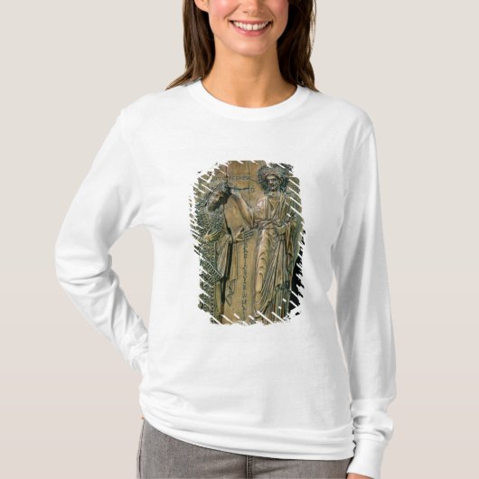 Christus, der den Kaiser Constantine VII krönt T-Shirt (Vorderseite)