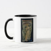 Christus, der den Kaiser Constantine VII krönt Tasse (Links)