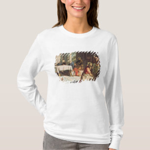 Christus, der die Füße der Schüler 2 wäscht T-Shirt