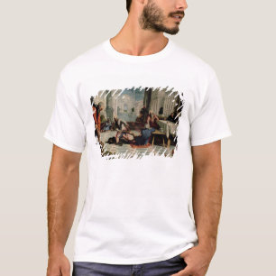 Christus, der die Füße der Schüler wäscht T-Shirt